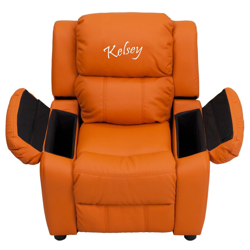 recliner with storage compartments